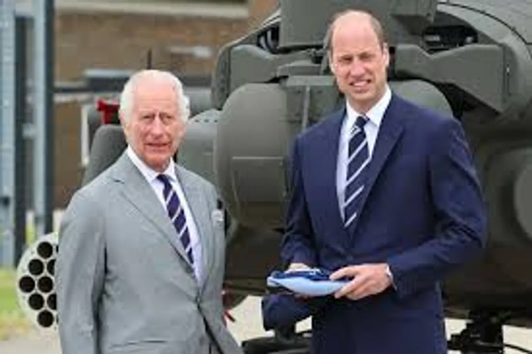  Britain's King Charles hands over military role to Prince William
