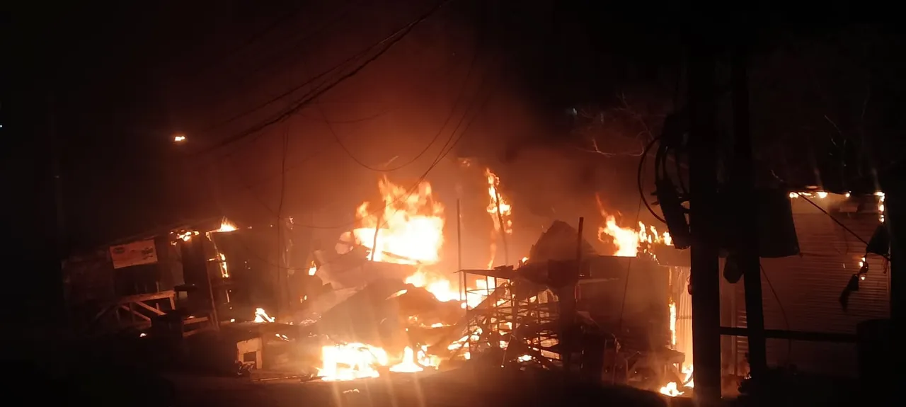  Fire mishap destroys shops in Bhubaneswar, properties worth lakhs gutted