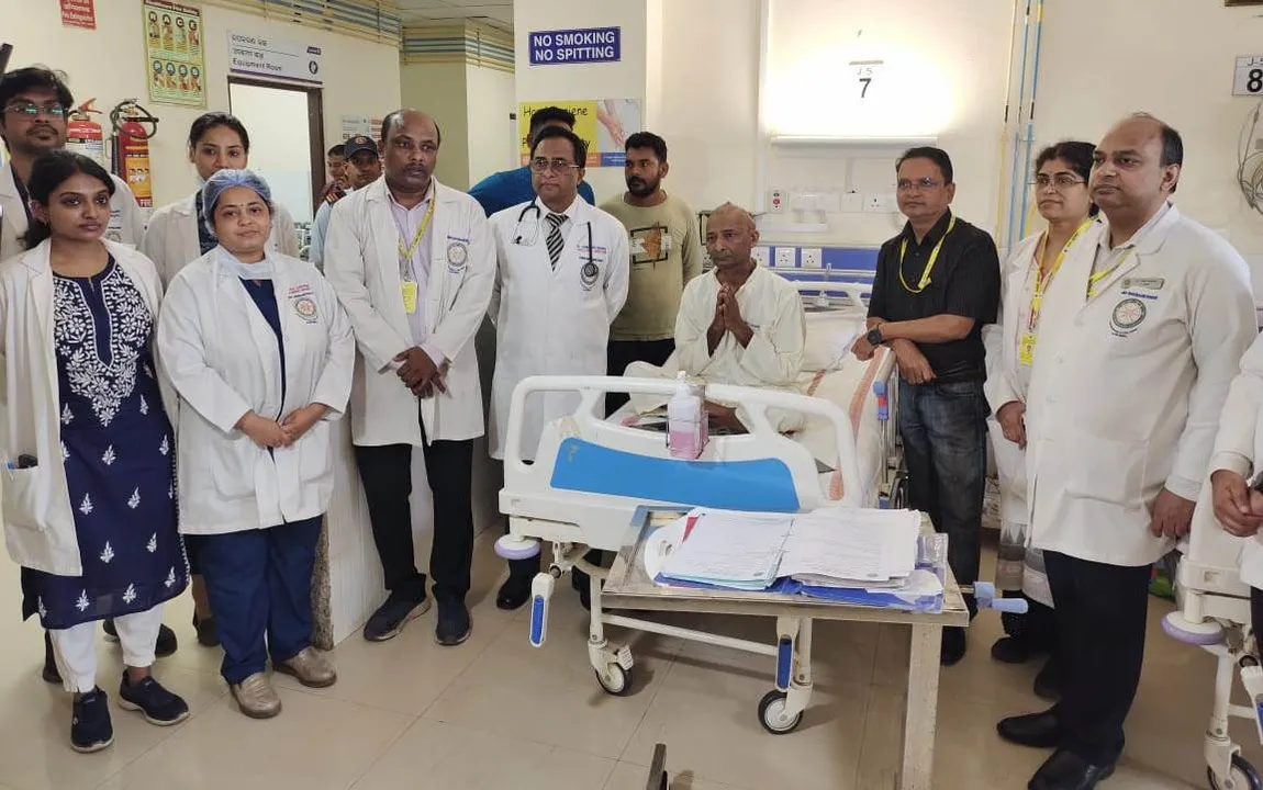  7Kg tumor removed from male patient’s scalp in rare surgery in AIIMS-Bhubaneswar