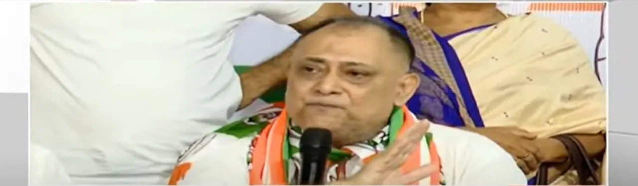  Denied ticket by BJP, Debasis Nayak joins Congress in Odisha