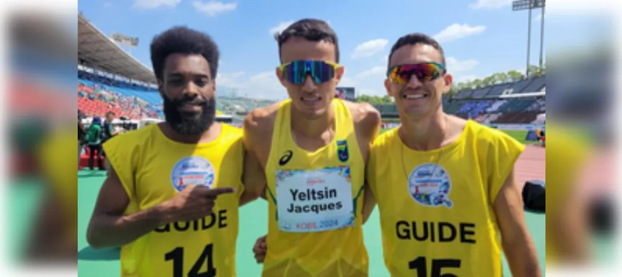  Brazilian para runner Jacques breaks Men's 5,000m T11 world record