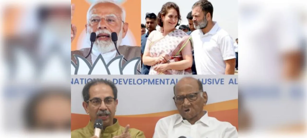  LS polls: Kasab, Gabbar, ghosts, funeral pots, fake 'santaan' -- Maha campaign blitz had it all