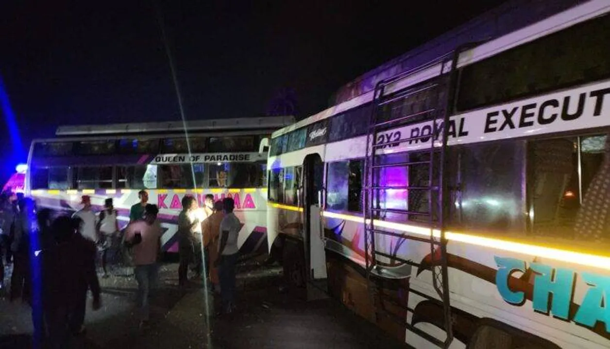  1 killed, 20 others injured as 2 passenger buses collide head-on in Odisha’s Sonepur