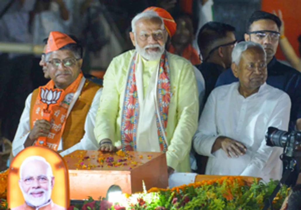  NDA leading on 34 seats in Bihar