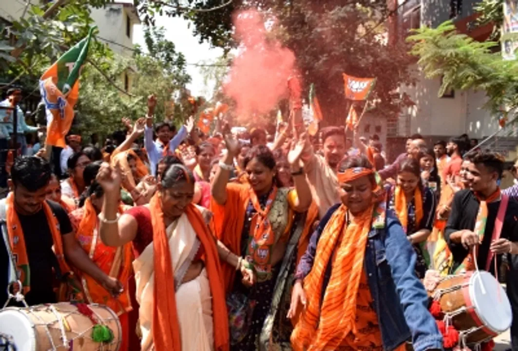  BJP headed for landslide victory in MP, Chhattisgarh and Rajasthan: Axis My India