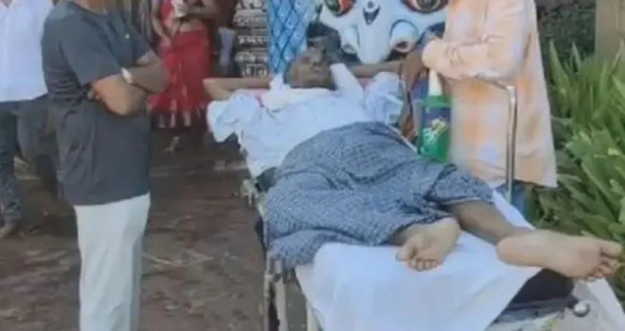  ଶ୍ରୀମନ୍ଦିରରେ ଷ୍ଟ୍ରେଚରରେ ପହଞ୍ଚିଲେ କର୍କଟ ରୋଗୀ