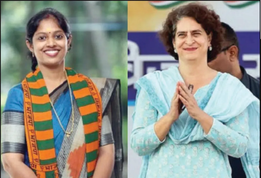  ୱାୟନାଡ଼ରୁ ପ୍ରିୟଙ୍କାଙ୍କୁ ମୁକାବିଲା କରିବେ ବିଜେପି ପ୍ରାର୍ଥୀ ନବ୍ୟା