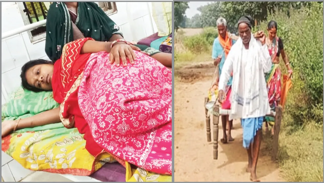  ଉପାନ୍ତ ଅଞ୍ଚଳରେ ଅସୁରକ୍ଷିତ ନବଜାତ: ଖଟିଆରେ ବୁହାହେଲେ ଗର୍ଭବତୀ