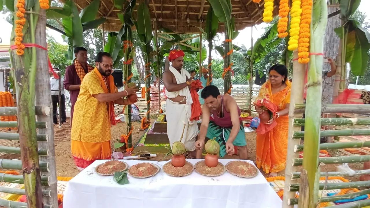  ପୂର୍ଣ୍ଣେଶ୍ବର ମନ୍ଦିରରେ ଗଣେଶଙ୍କ ପ୍ରାଣ ପ୍ରତିଷ୍ଠା ଉତ୍ସବ