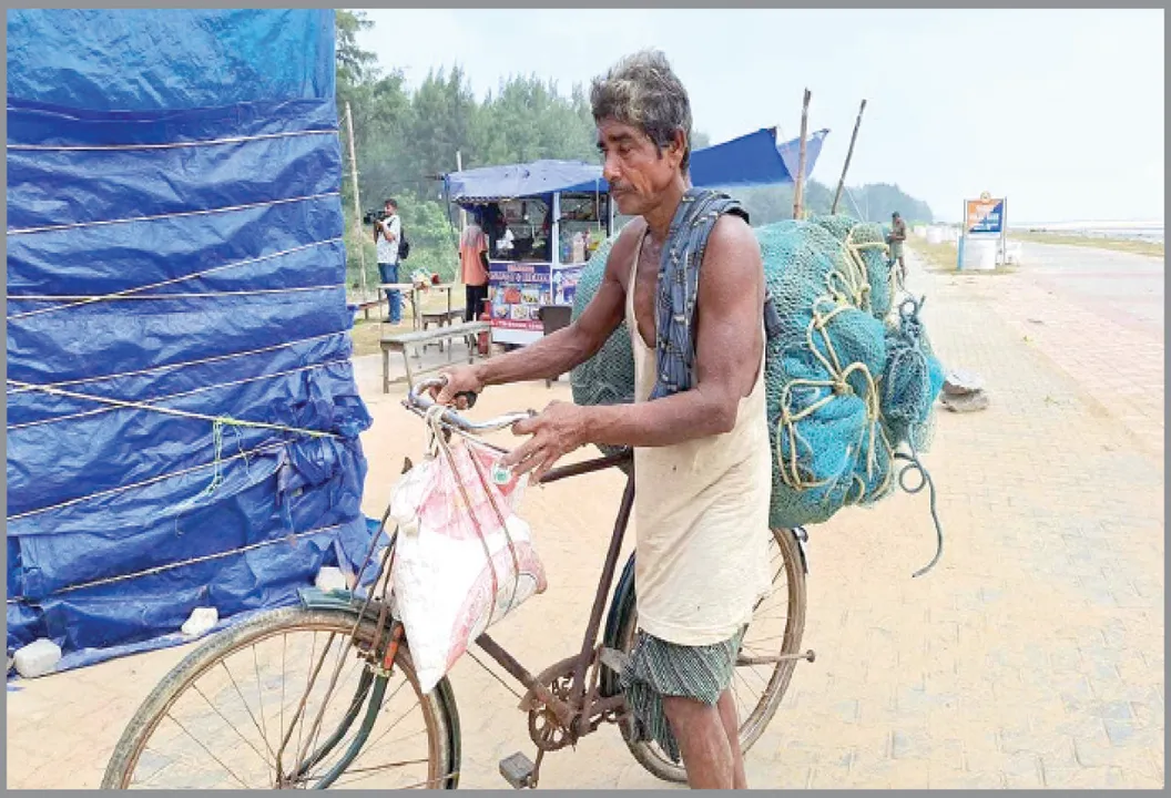  ଚାନ୍ଦିପୁରରେ ପ୍ରବଳ ବର୍ଷା