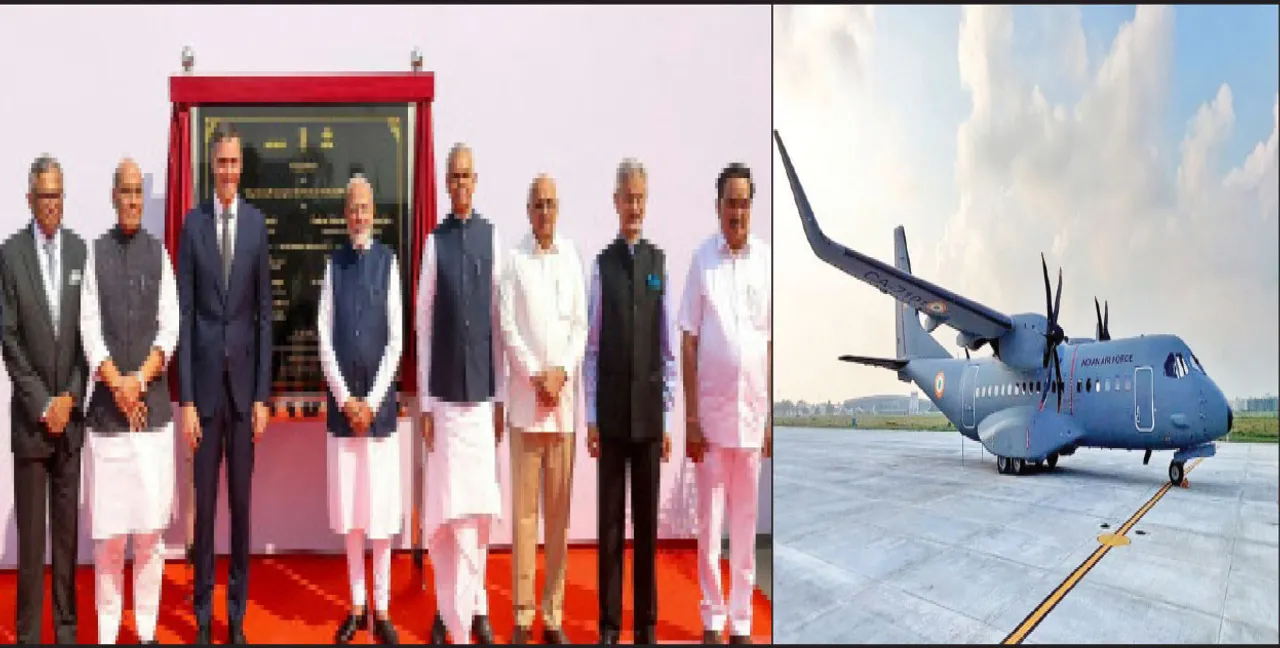  ଗୁଜରାଟରେ ପ୍ରଥମ ଘରୋଇ ସାମରିକ ବିମାନ କାରଖାନା ଉଦ୍‌ଘାଟିତ: ଭାରତରେ ନିର୍ମାଣ ହେବ ସି-୨୯୫ ବିମାନ