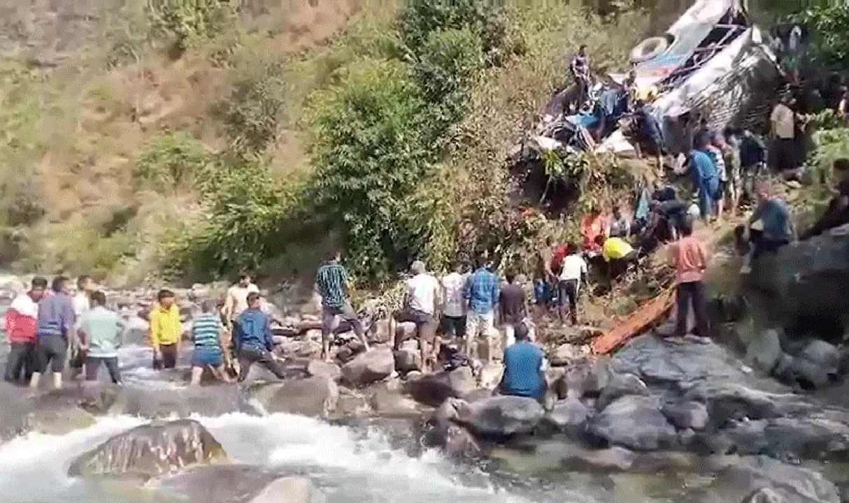  ଉତ୍ତରାଖଣ୍ଡରେ ବସ୍‌ ଦୁର୍ଘଟଣା ଘଟି ୨୮ ମୃତ