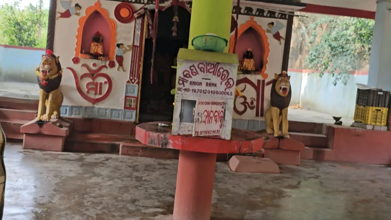  ବଣବାଁରେଇ ଦେବୀଙ୍କ ମନ୍ଦିରରୁ ଲକ୍ଷାଧିକ ଟଙ୍କାର ଚୋରି