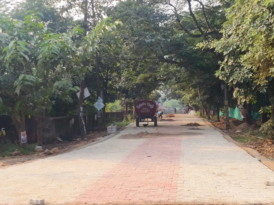  ଖବର ପ୍ରକାଶନ ପରେ ନିର୍ମାଣ ହେଲା ରାଇରଙ୍ଗପୁର ବସ୍‌ଷ୍ଟାଣ୍ଡ ରାସ୍ତା