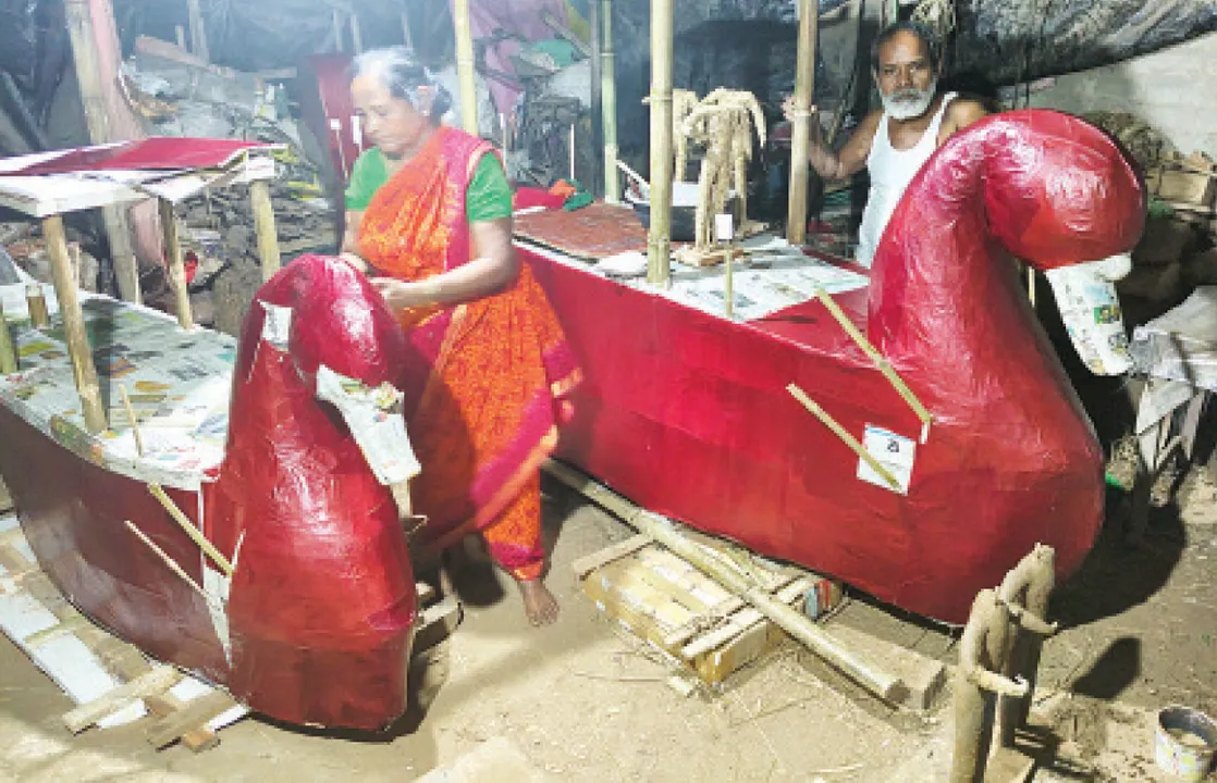  ଡଙ୍ଗା ତିଆରିରେ ୫୦ ପରିବାର