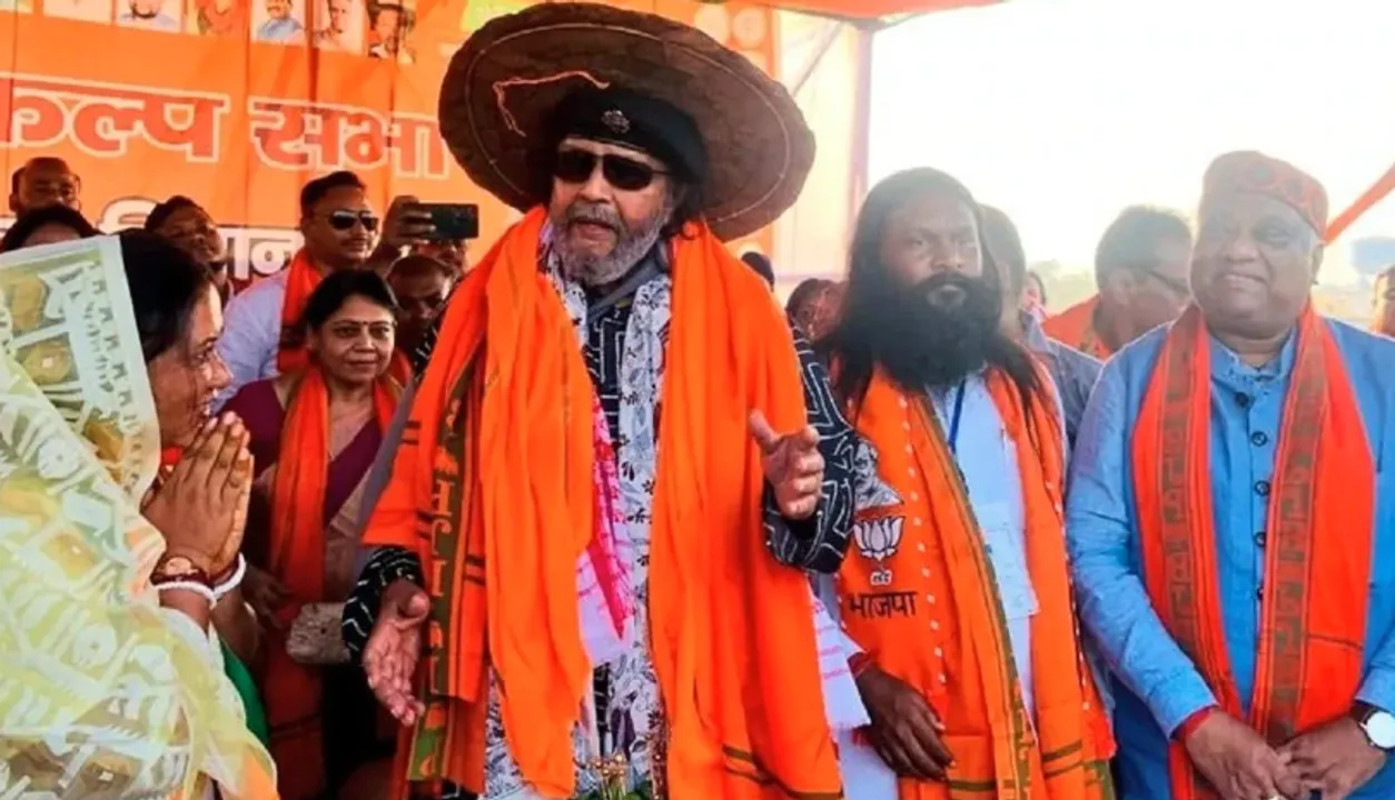  ବିଜେପି ରାଲିରେ ମିଥୁନଙ୍କ  ମନିପର୍ସ ନେଇଗଲେ ପକେଟମାର୍
