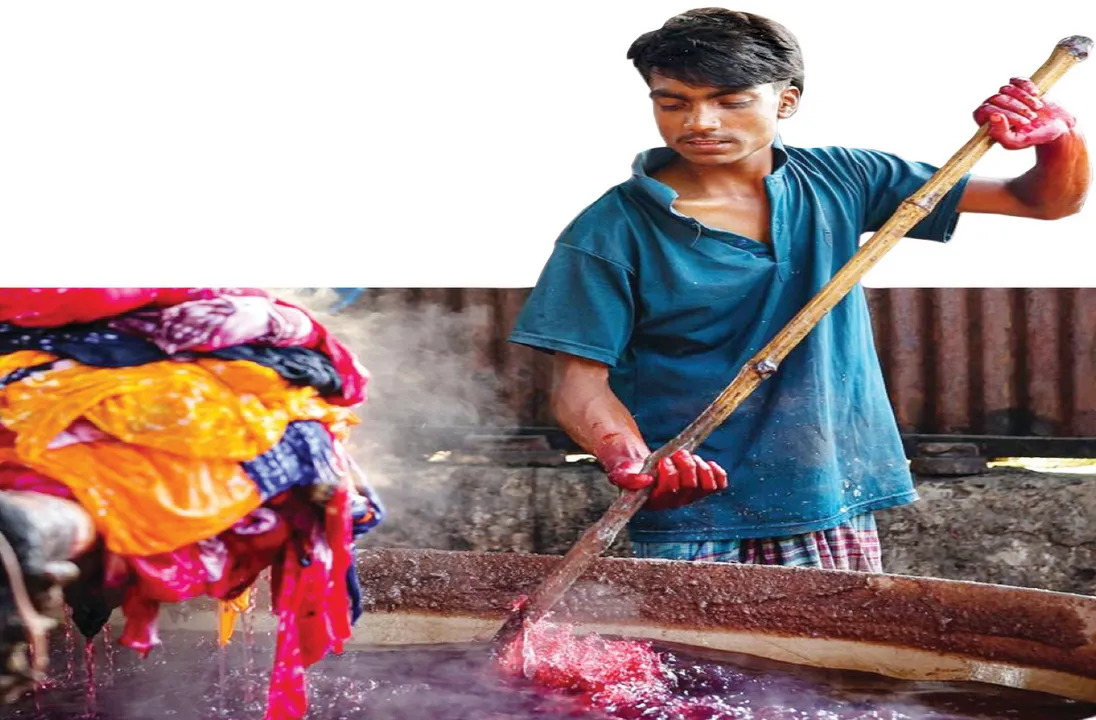  ପୋଷାକ ରଙ୍ଗ ବଢ଼ାଉଛି ପ୍ରଦୂଷଣ