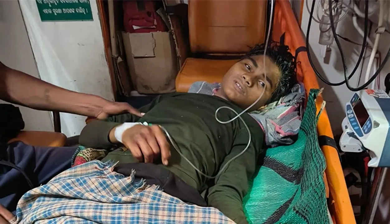  ମକା ମିଲ୍‌ରେ ଗୋଡ଼ ପଶି ନାବାଳକ ଗୁରୁତର