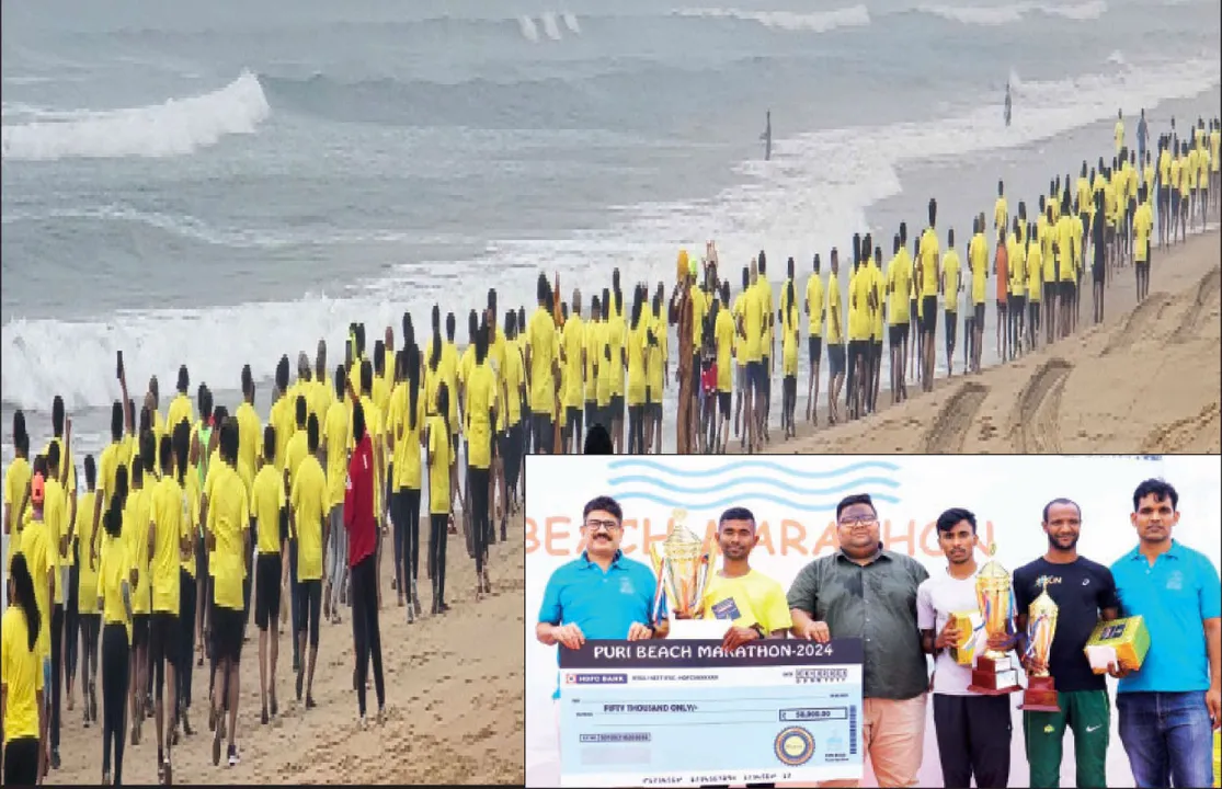  ପୁରୀ ବିଚ୍‌ ମାରାଥନ୍‌: ଭାଗନେଲେ ୫ଶହ କ୍ରୀଡ଼ାବିତ୍‌