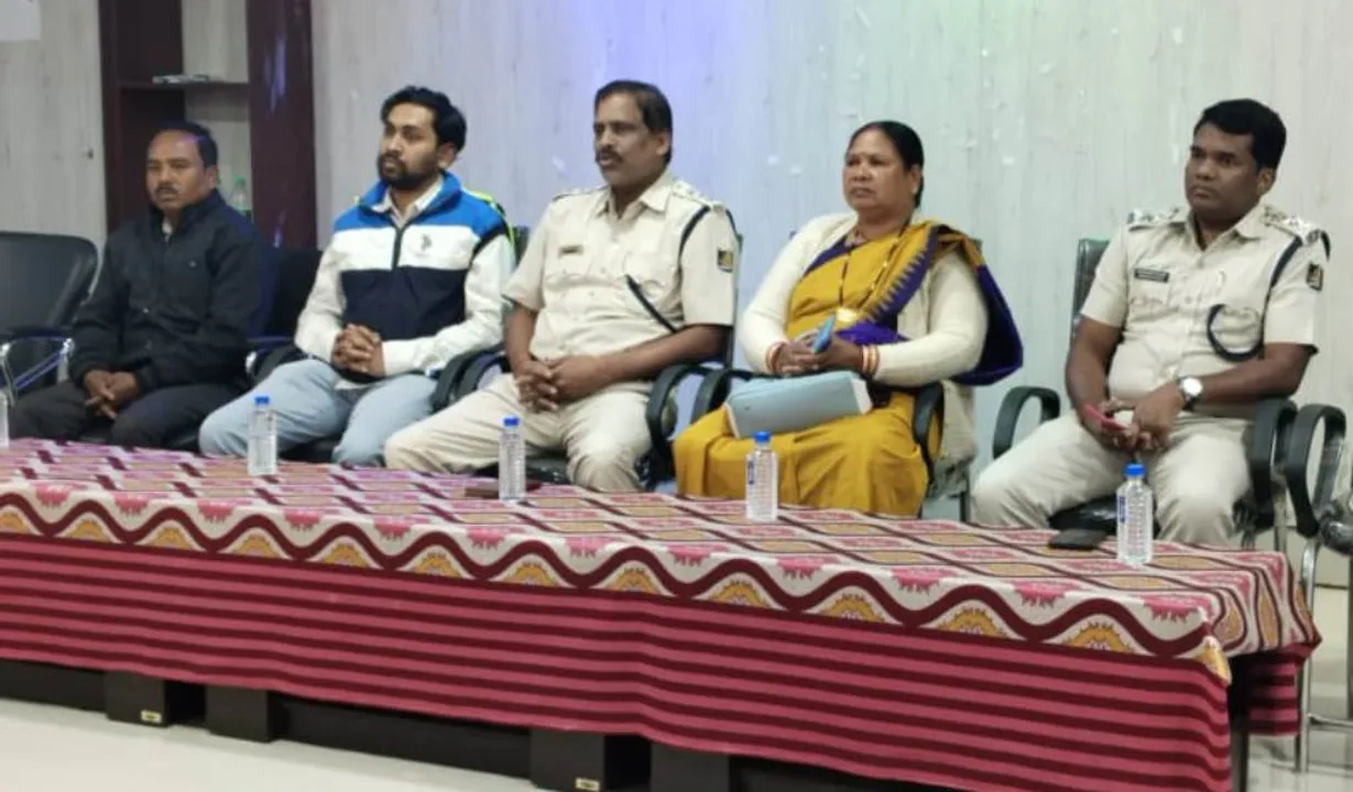  Review meeting for Christmas Day  in G Udayagiri Photograph: Sambad 