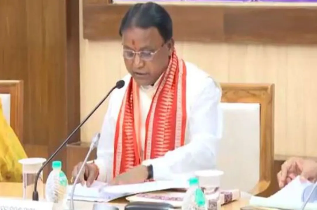  CM Mohan Charan Majhi Photograph: (ANI News) 