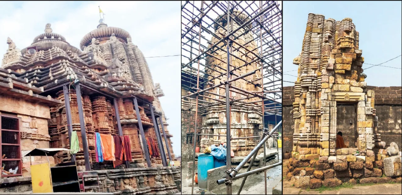  ସରକାରୀ ଉଦାସୀନତାରୁ ଅବହେଳିତ କୀର୍ତ୍ତିରାଜି: ଅନନ୍ତ ବାସୁଦେବ ମନ୍ଦିରକୁ ଲୁହା ଖମ୍ବ ଭରସା