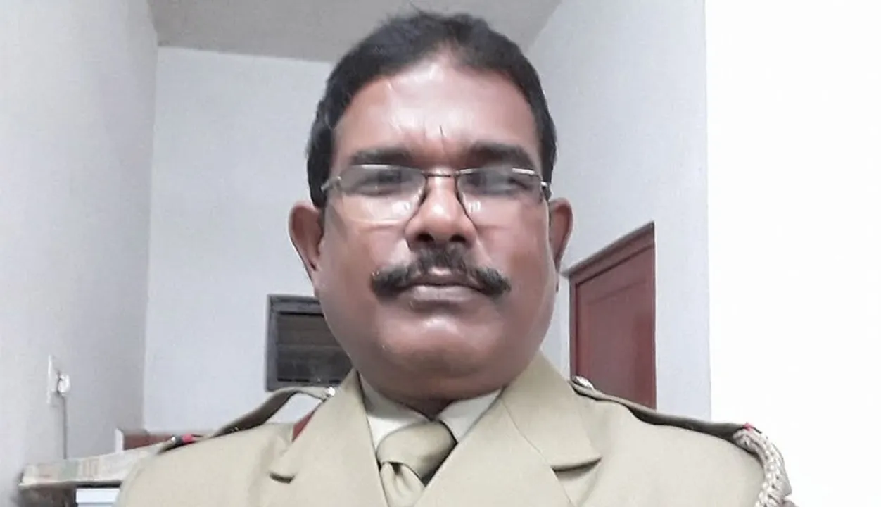  Police SI Chandra Sekhar Mohanty Photograph: (Sambad ) 