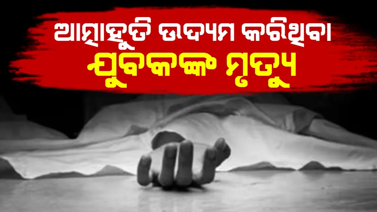  ଜୀବନ ଯୁଦ୍ଧରେ ହାରିଗଲେ ଆତ୍ମାହୁତି ଉଦ୍ୟମ କରିଥିବା ଯୁବକ