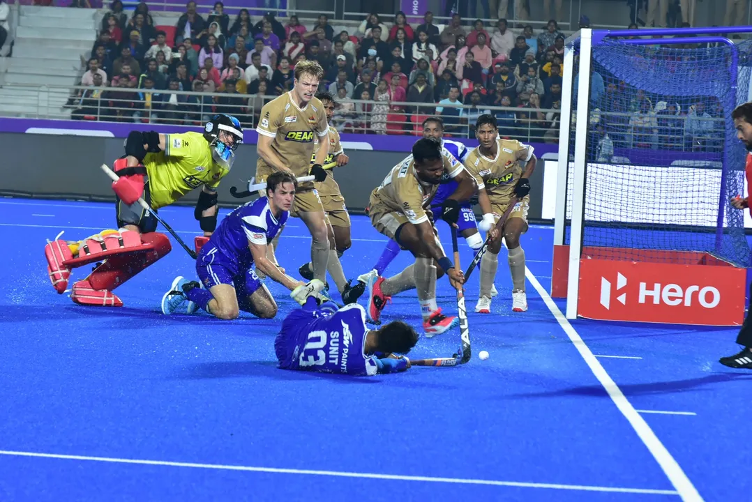  Hockey India Legue Photograph: (Sambad ) 