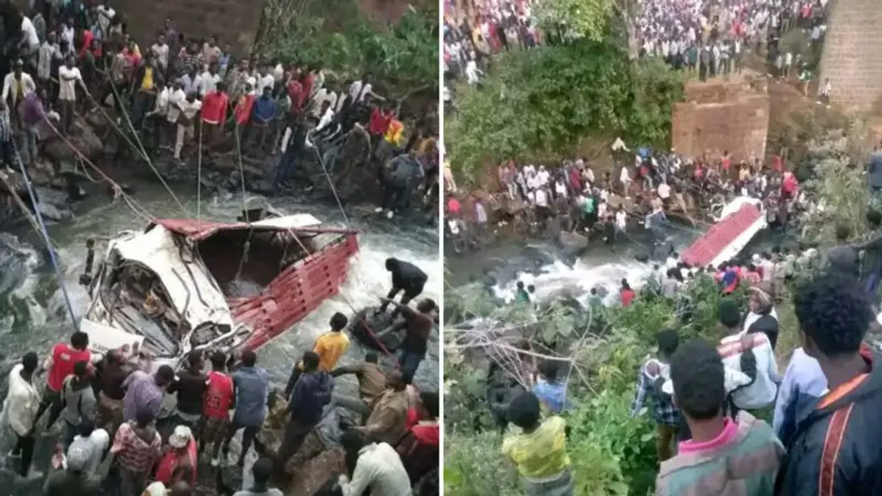  ଇଥିଓପିଆରେ ମର୍ମନ୍ତୁଦ ଦୁର୍ଘଟଣା, ନଦୀରେ ଟ୍ରକ ଖସିବାରୁ ୭୧ ମୃତ