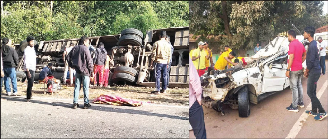  ପିକ୍‌ନିକ୍‌ ଜମିଲା, ଦୁର୍ଘଟଣା ବଢ଼ିଲା: ସୁକନାଳ ଘାଟିରେ ବସ୍‌ ଓଲଟି ୩ ମୃତ