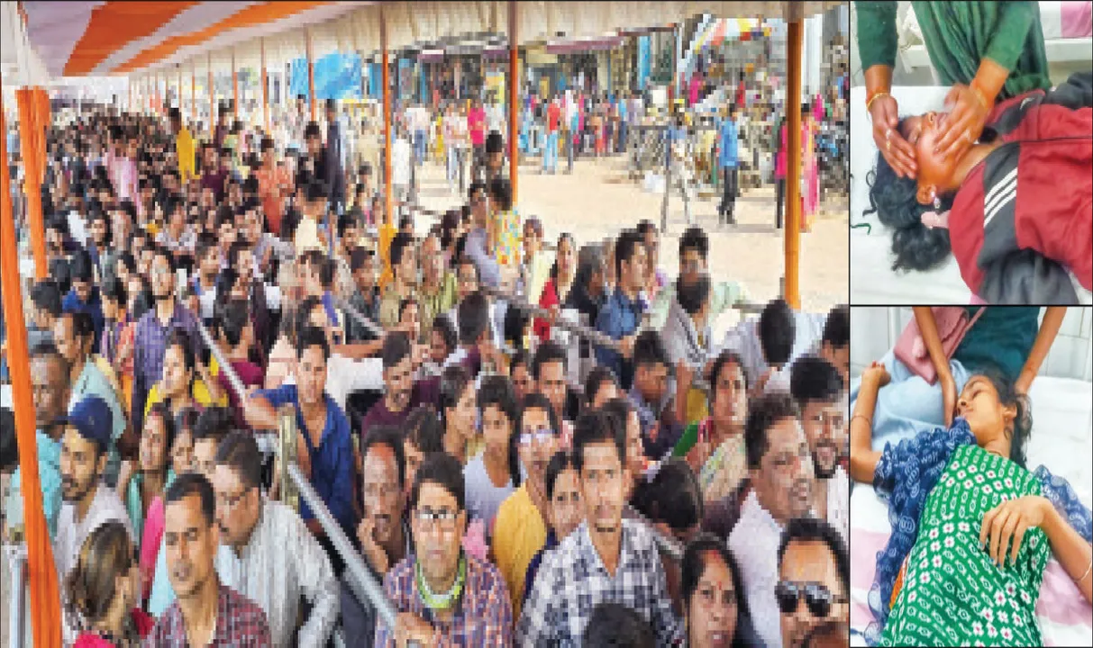  ଶ୍ରୀମନ୍ଦିରରେ ଠେଲାପେଲା, ୪ ଛାତ୍ରୀ ଅଣନିଃଶ୍ବାସୀ: ନାଟମଣ୍ଡପ ଭିଡ଼ ନିୟନ୍ତ୍ରଣ ପାଇଁ ସ୍ବତନ୍ତ୍ର ପଦକ୍ଷେପ ଜରୁରୀ