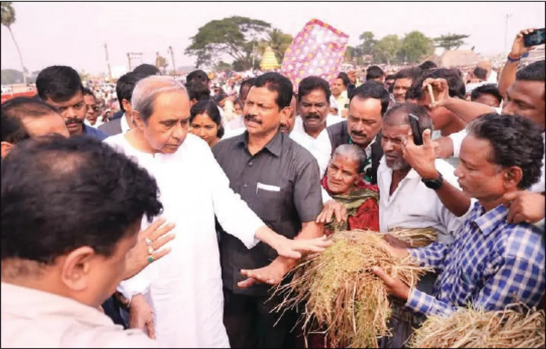  ସରକାରଙ୍କ ଉପରେ ଚାଷୀଙ୍କ ଭରସା ନାହିଁ: ନବୀନ