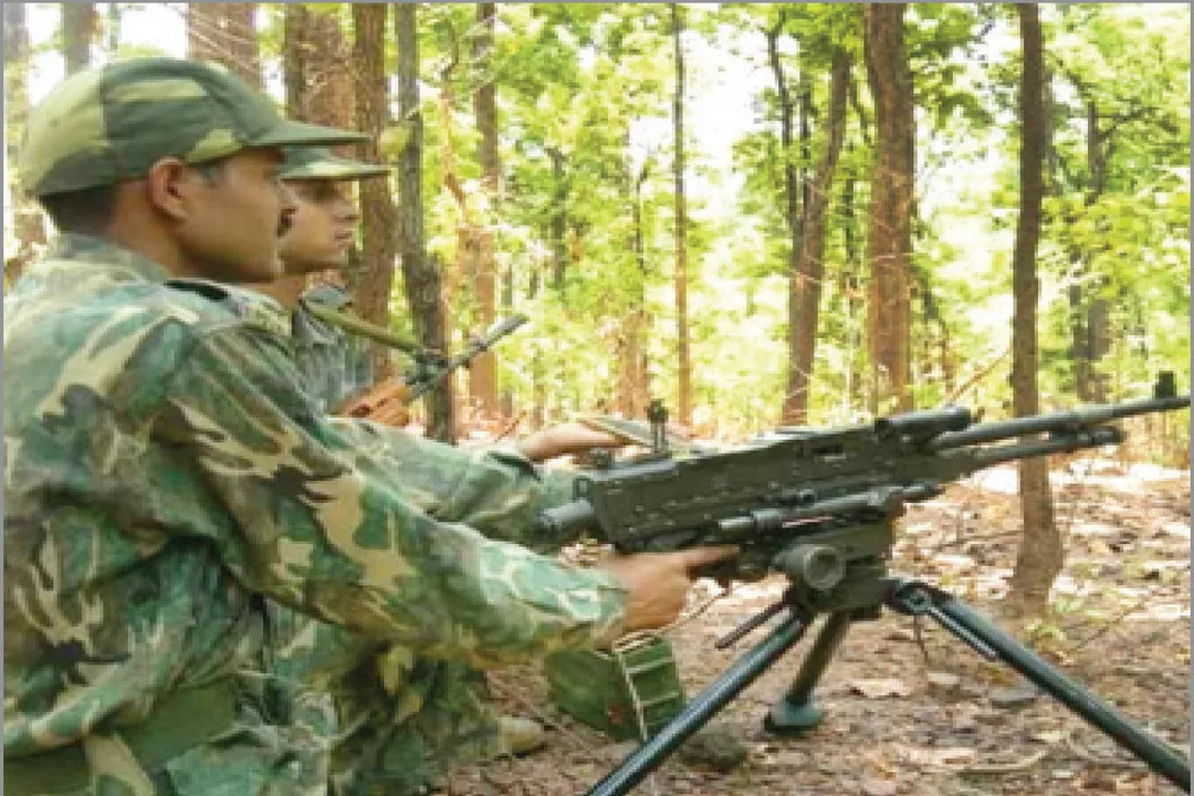  ସରଣ୍ଡାରେ ପଶିଲେ ସିଆର୍‌ପିଏଫ୍‌