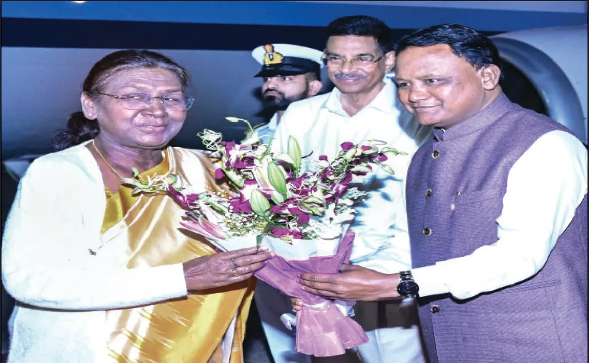  ଓଡ଼ିଶାରେ ରାଷ୍ଟ୍ରପତି