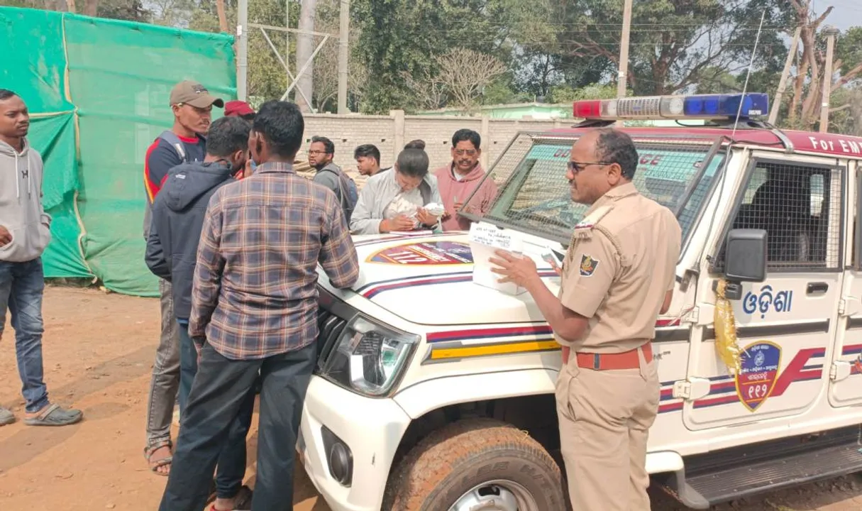  2 lakh 50 thousand challan Photograph: (sambad.in) 