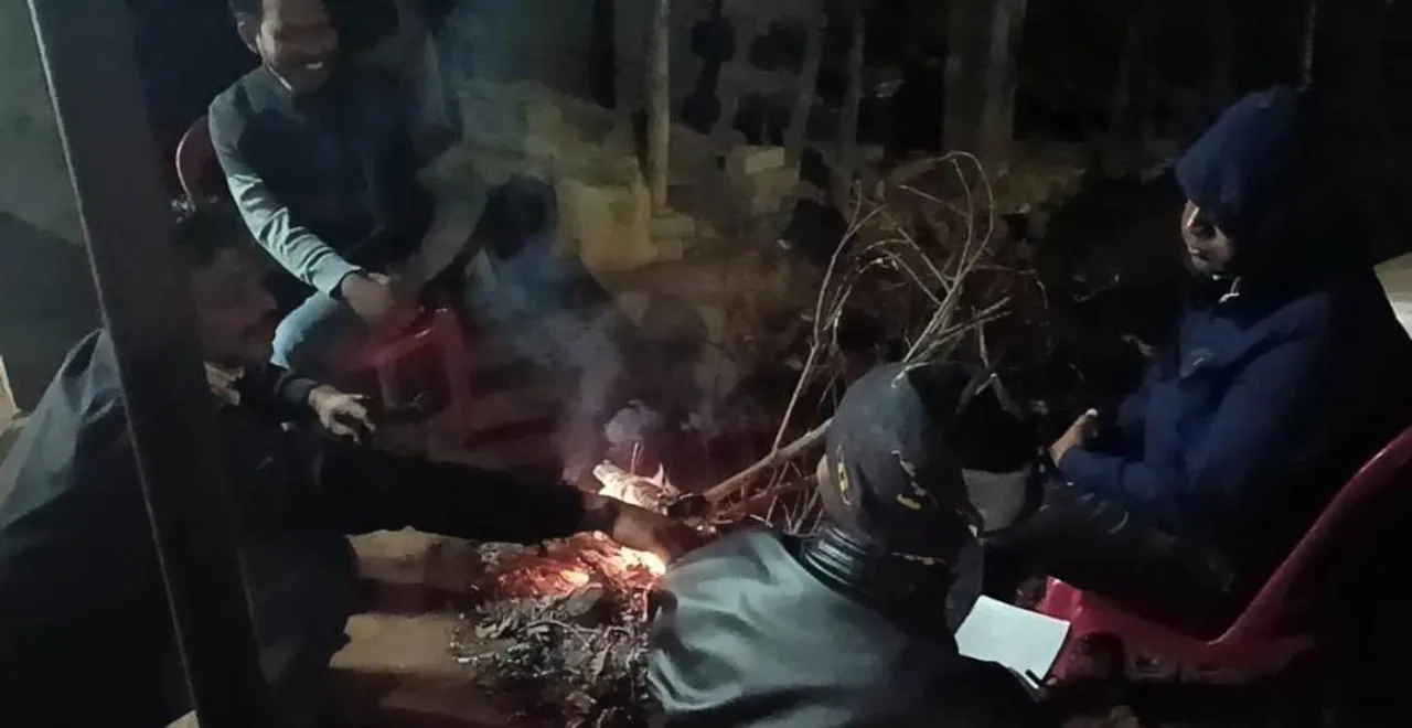  Temperature fallen and winter is growing Photograph: (sambad.in) 