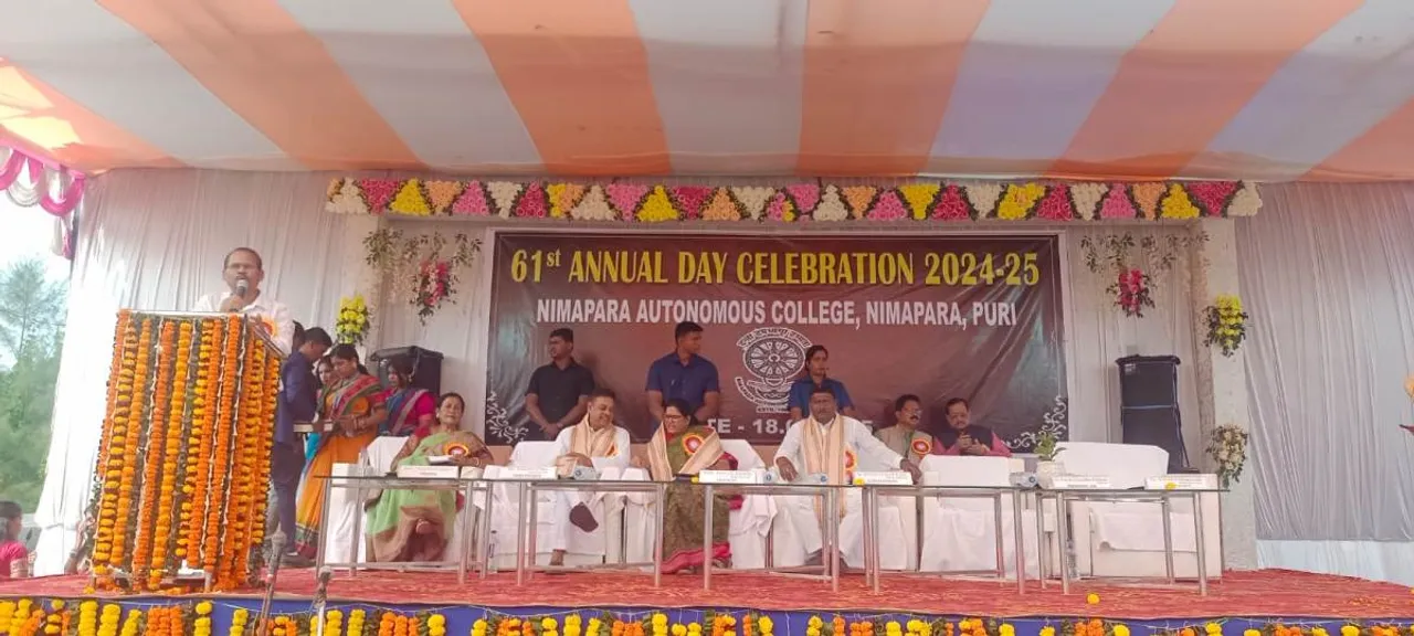  61st Anniversary of Nimapada Autonomous College Photograph: (sambad.in) 