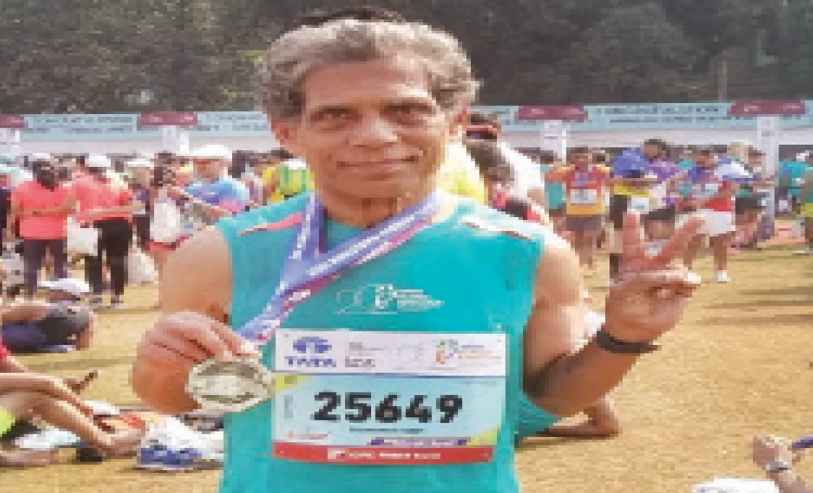 ମୁମ୍ବାଇ ମାରାଥନ୍‌ରେ ଦୁଃଖିଶ୍ୟାମ ଦ୍ବିତୀୟ