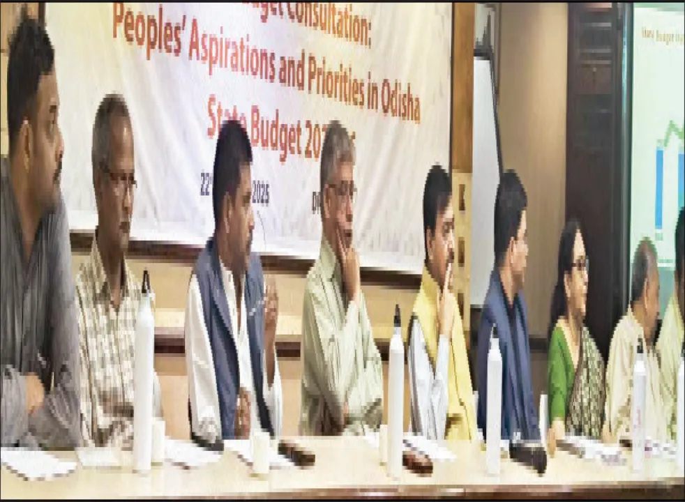  ସିୱାଇଏସ୍‌ଡିରେ ପ୍ରାକ୍ ବଜେଟ୍ ଆଲୋଚନା: ପ୍ରାଥମିକ ସ୍ବାସ୍ଥ୍ୟସେବାକୁ ଅଧିକ ପାଣ୍ଠି ଦେବା ଉଚିତ