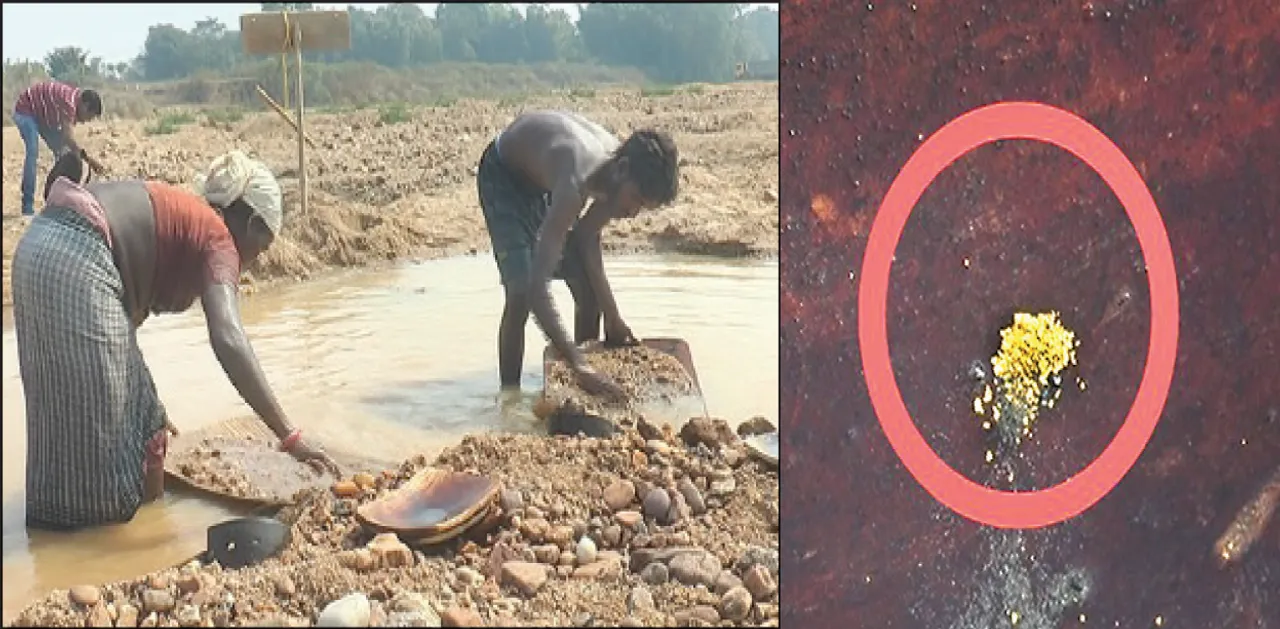 ଇବ୍‌ନଦୀରୁ ମିଳୁଛି ସୁନା: କଳାବାଲିରୁ ଛାଣି ଆଣୁଛନ୍ତି ଭୂୟାଁ ସଂପ୍ରଦାୟ