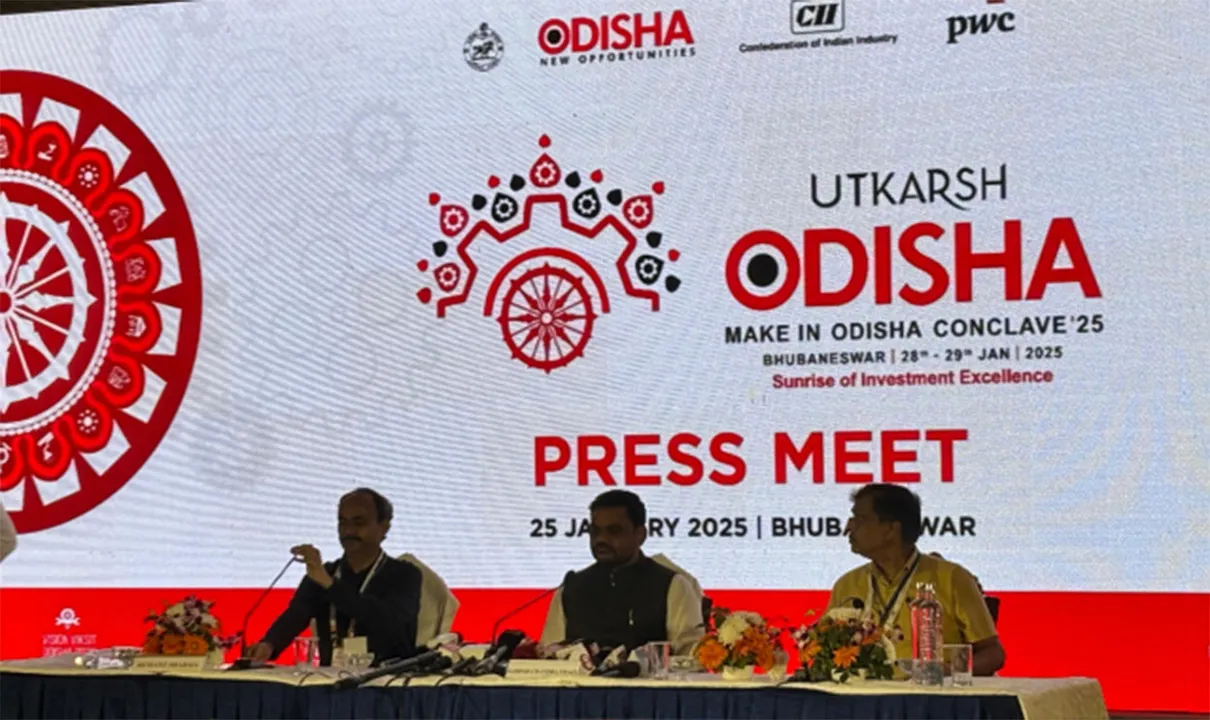  ଉତ୍କର୍ଷ ଓଡ଼ିଶା-ମେକ୍‌ ଇନ୍ ଓଡ଼ିଶା କନ୍‌କ୍ଲେଭ୍‌ ୨୦୨୫: ୫ ଲକ୍ଷ କୋଟିର ନିବେଶ ଆଶା