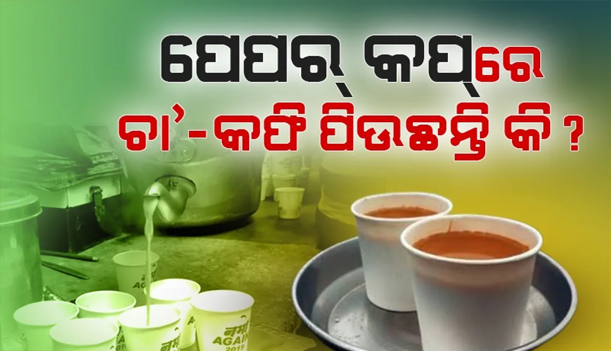  Paper cup Photograph: (sambad.in) 
