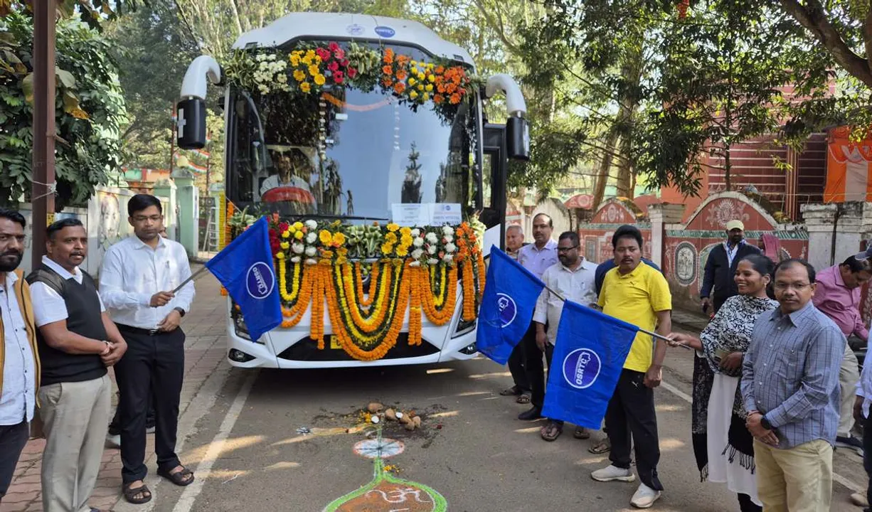  kpt-ayodya ku godila bus  Photograph: (sambad.in) 