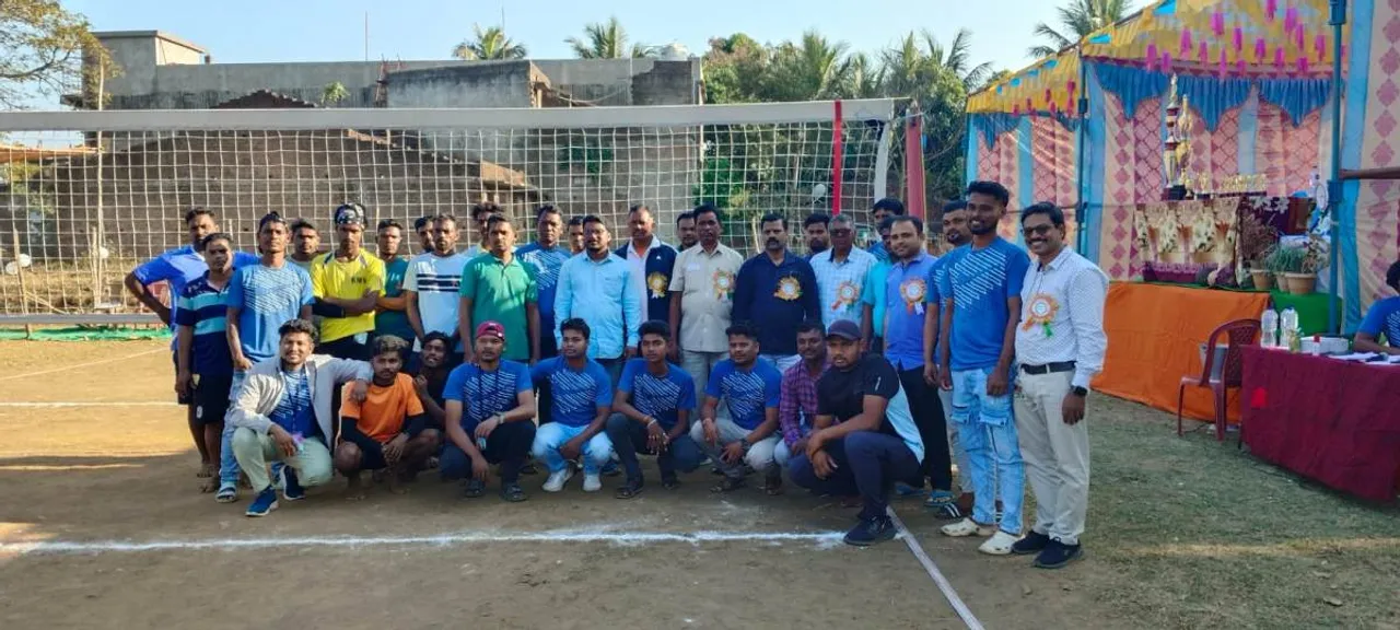  Srinivas and Simsherag Memorial Volleyball Tournament inaugurated in Kalinga Photograph: (sambad.in) 