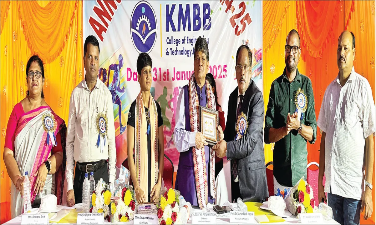  କେଏମ୍‌ବିବି ଇଞ୍ଜିନିୟରିଂ ଓ ନର୍ସିଂ କଲେଜର ବାର୍ଷିକ କ୍ରୀଡ଼ା