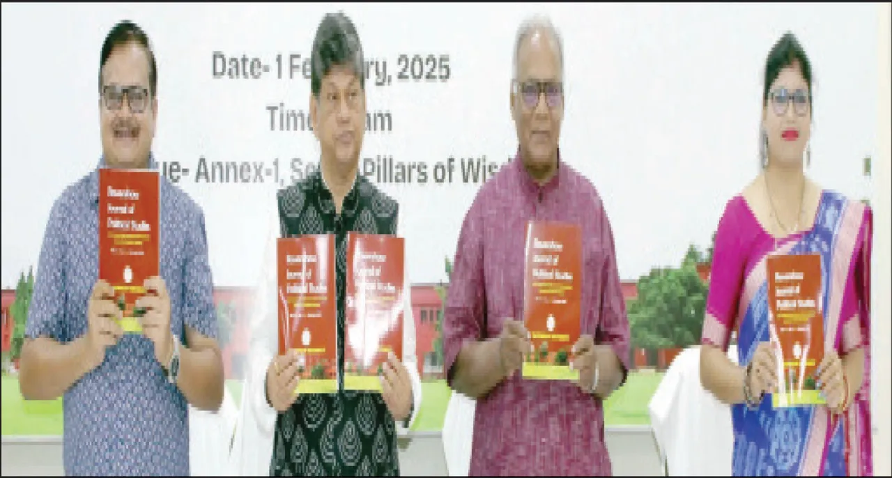  ଗଣତନ୍ତ୍ରର ପଶ୍ଚାତ୍‌ଗତି ପାଇଁ ନେତୃତ୍ବ ସଂକଟ ଦାୟୀ: ସୌମ୍ୟରଂଜନ