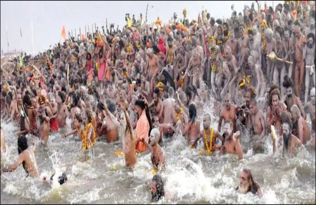  ବସନ୍ତ ପଞ୍ଚମୀରେ ତ୍ରିବେଣୀରେ ତୃତୀୟ ଅମୃତ ସ୍ନାନ: ବୁଡ଼ ପକାଇଲେ ୨ କୋଟିରୁ ଅଧିକ