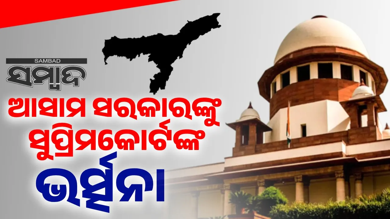  Which good times are you waiting for: Supreme Court slams Assam government for not deporting foreign nationals Photograph: (Sambad.in) 