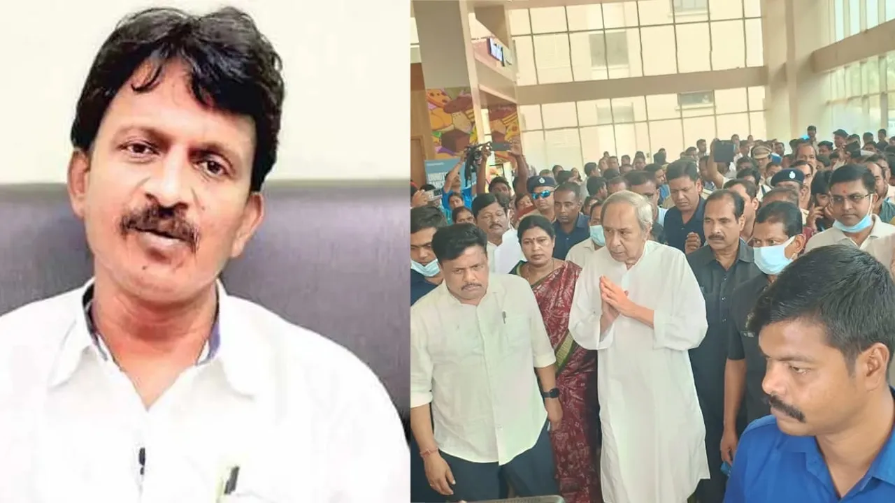  Sushant Singh and Naveen Pattnaik Photograph: (Sambad ) 